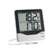 TFA Dostmann Kabelgebonden thermometer Zwart-wit