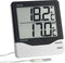 TFA Dostmann Kabelgebonden thermometer Zwart-wit