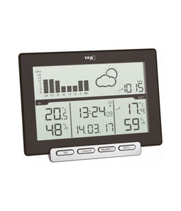 TFA Dostmann Meteo Sens 35.1139.01 Draadloos weerstation Verwachting voor 12 tot 24 uur Aantal sensoren max.: 3