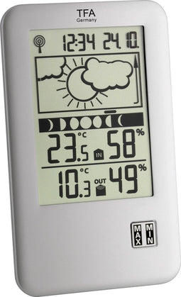 TFA Dostmann Neo Plus 35.1109 Draadloos weerstation Verwachting voor 12 tot 24 uur Aantal sensoren max.: 1