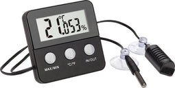 TFA Dostmann TERRACHECK Thermo- en hygrometer Zwart