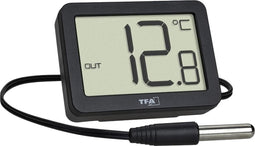 TFA Dostmann Thermometer Zwart
