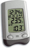 TFA Dostmann Wave Draadloze thermometer Zilver