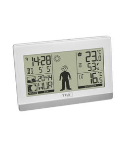 TFA Dostmann Weather Boy 35.1159.02 Draadloos weerstation Verwachting voor 8 uur Aantal sensoren max.: 3