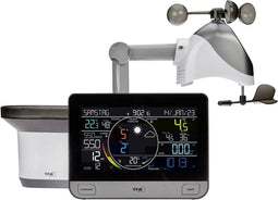 TFA Dostmann WLAN View Pro 35.8003.01 WiFi-weerstation Verwachting voor 7 dagen (alleen met WiFi) Aantal sensoren max.: