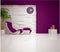 TFA Polo purple 23 cm klok