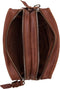Cowboysbag Folkestone - Crossbodytas - 2 hoofdcompartimenten - Cognac