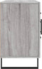 vidaXL - Dressoir - 100x36x60 - cm - bewerkt - hout - grijs - sonoma - eikenkleurig