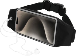 Mobiparts iPhone 15 Pro - Sport Belt - Water- en zweetbestendig - Zwart