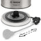 Bosch TWK5P480 - Waterkoker - 1,7L - RVS - 2400W - 360 graden draaibaar