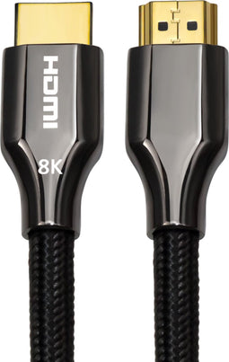 HDMI 2.1 Ultra High Speed Kabel Nylon – Gold Plated – 5 Meter