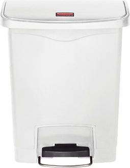 Rubbermaid - Pedaalemmer - Slim - Jim - 30 - L - wit