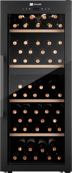 Climadiff CLD115B1 - Wijnkoelkast - 110 flessen - Zwart