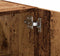 vidaXL - Wandkast - 60x31x60 - cm - bewerkt - hout - oud - houtkleurig