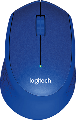 Logitech M330 Silent Plus - Draadloze Muis - 90% stiller - Blauw