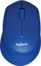 Logitech M330 Silent Plus - Draadloze Muis - 90% stiller - Blauw