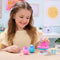 Hatchimals Alive - Hungry Hatchimals-speelset met kinderstoel en 2 minifiguren in eieren die zelf uitkomen