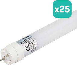 V-TAC VT-1277-N - LED T8 Buis - 18W 1850 Lumen 4000K - Wit - Set van (25)