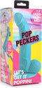 POP 7.5 Dildo with Balls - Blue