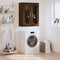 vidaXL - Hangkast - 69,5x34x90 - cm - bruin - eikenkleur