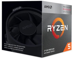 AMD Ryzen 5 3400G - Boxed CPU - 4-core 8-thread 3,7 GHz - AM4