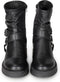 PS Poelman LEIN - Dames enkellaarzen - Bikerboot met ritssluiting - Zwart - 42