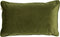 Dutch Decor FINN - Sierkussen velvet 30x50 cm - Chive - groen - Inclusief binnenkussen