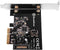 Silverstone ECU02-E - PCI-e 3.0 x2 interface kaart - 1x 20-pins USB 3.2 Gen 2 intern