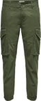 ONLY & SONS ONSKIM CARGO PG 0490 - Heren Broek - Cargo - Maat W32 x L34