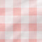 Gewatteerd beddengoed met ritssluiting HappyFriday Basic Roze 90 x 200 cm Vichy