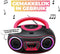 Denver TCL-212BT - Draagbare CD Speler met Bluetooth en FM Radio - Roze