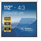 Iggual PSIMS200 - Projectiescherm - 200 x 200 cm - Wit