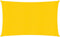vidaXL - Zonnezeil - 160 - g/m² - rechthoekig - 4x6 - m - HDPE - geel