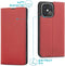 iMoshion Hoesje Geschikt voor iPhone 13 Pro Max Hoesje - iMoshion Slim Folio Bookcase - Rood