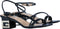 GUESS Macre Sandalo - Dames Sandalen met Hak - Zwart - Maat 38