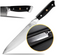 VDN Elegance - Koksmes 21 cm - Damaststaal zwart handvat
