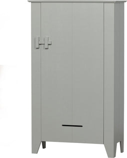 WOOOD Gijs Boerenkast - Grenen - Mist - 142x85x38