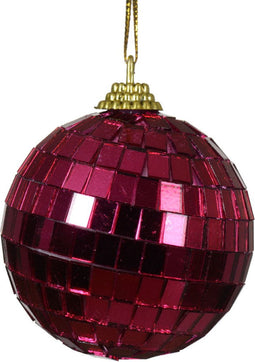 Kerstballen foam d6 cm granaatappel