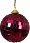 Kerstballen foam d6 cm granaatappel