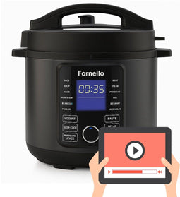 Fornello Multicooker - 17-in-1 - Slowcooker Rijstkoker - Matt Zwart