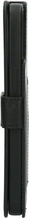 Mobiparts iPhone 15 Pro Max - Classic Wallet Case - Ruimte voor pasjes - Zwart