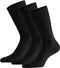 Comfort Essentials Antipress Sokken Dames - 3 paar - Naadloos - Zwart (3 paar)