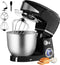 Royalty Line® PKM1600 Keukenmachine - 6 L Keukenrobot - Mixer Met Mengkom - 1600W Keukenmixer - Zwart