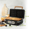 DOMO DO9278C - 3-in-1 Wafelijzer - Tosti-ijzer - Contactgrill - PFAS-vrij - Verwisselbare Platen - Zwart
