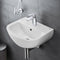 GROHE Bau - Wastafel 1 kraangat met overloop 45.3x35.4cm - Alpine Wit