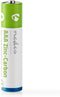 Nedis Zink-Koolstof-Batterij AAA - 1.5 V DC - Zink-Carbon - 4-Blister - R03 - Verschillende apparaten - Blauw / Groen
