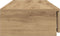 vidaXL - Bedlade - Artisan - Eik - 120x36,5x16,5 - cm - Bewerkt - Hout