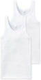 Schiesser Cotton Essentials - Heren Onderhemd - 100% Katoen - Wit