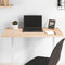 Bureaublad 80x40x2,5 cm massief grenenhout