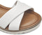 Tamaris Essentials - Dames Sandalen - Hakhoogte 4,5 cm - Wit - Maat 41